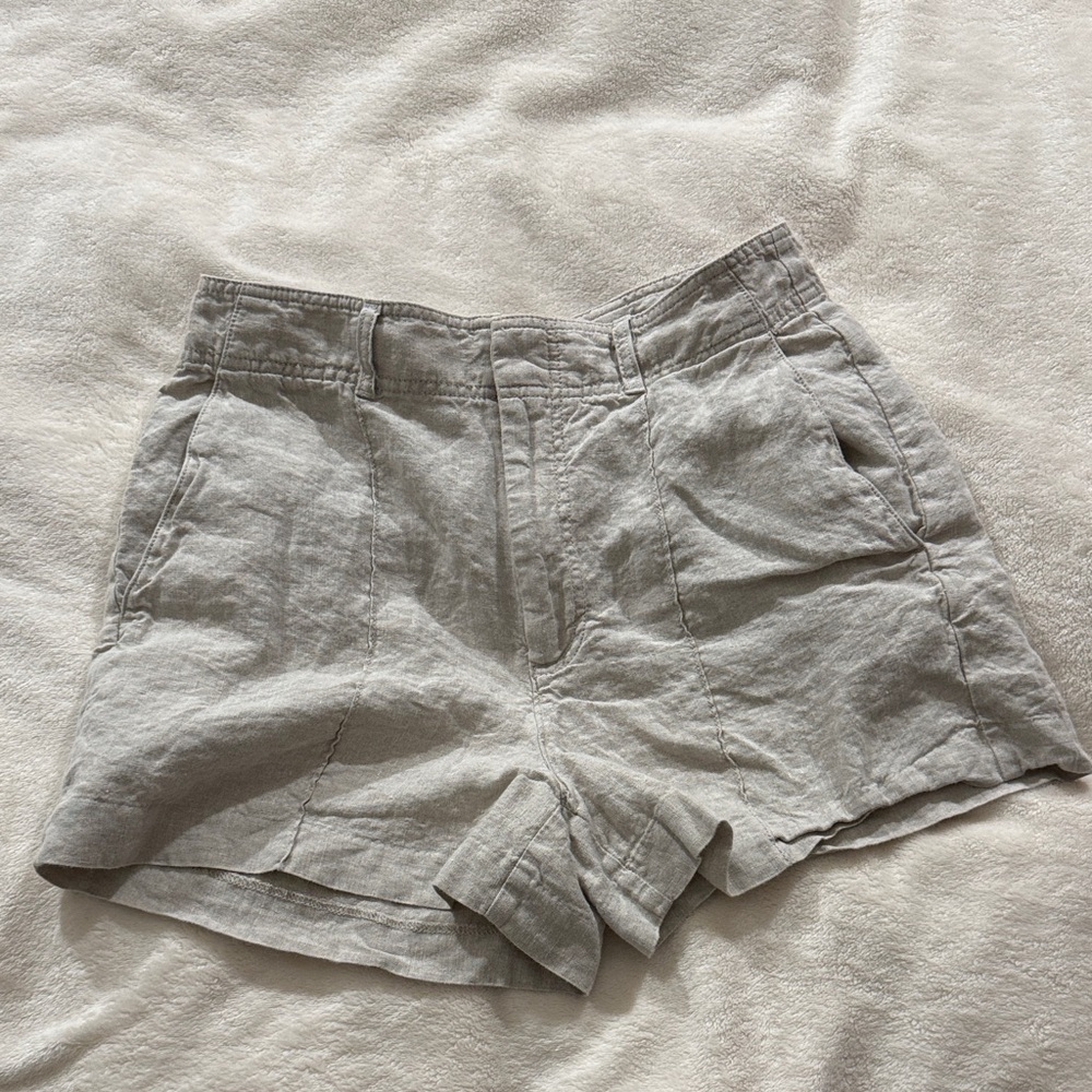 Madewell linen shorts